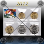 SRBIJA SET kovancev 2012